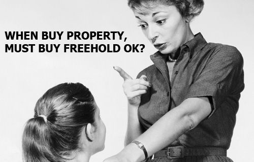 Freehold versus Leasehold Properties