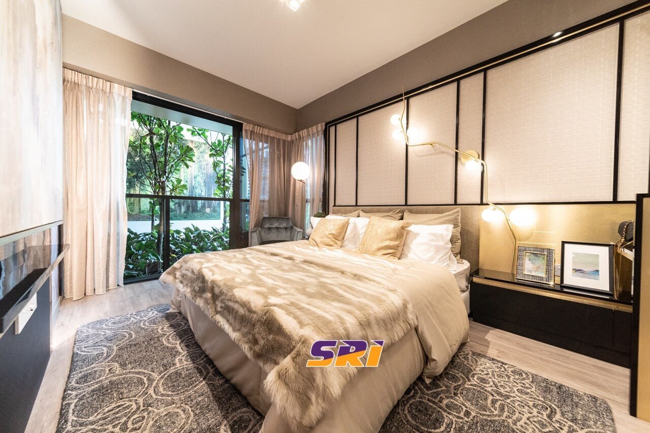 Riverfront Residences Showflat Huge Master Bedroom