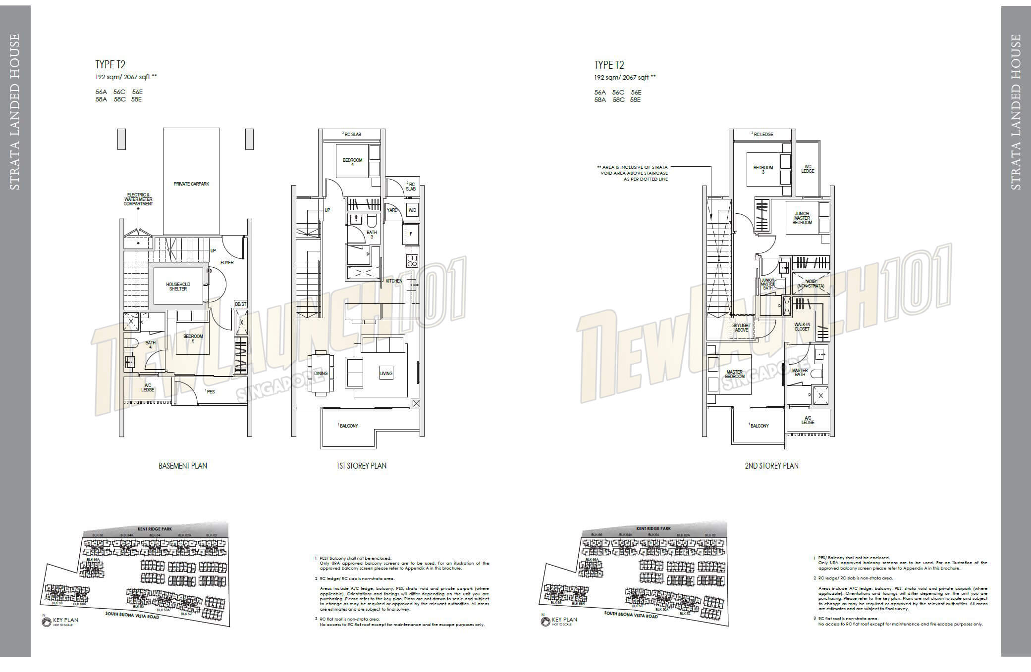 Kent Ridge Hill Residences Floor Strata House Type T2