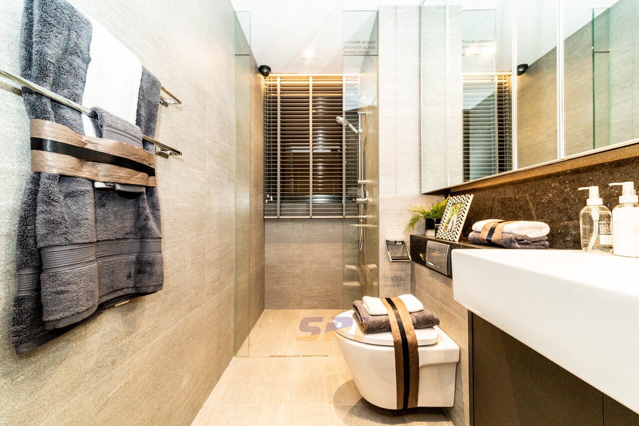 The Woodleigh Residences Showflat Master Bathroom