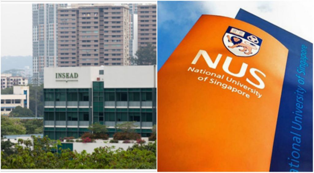 National University of Singapore and INSEAD near Normanton Park